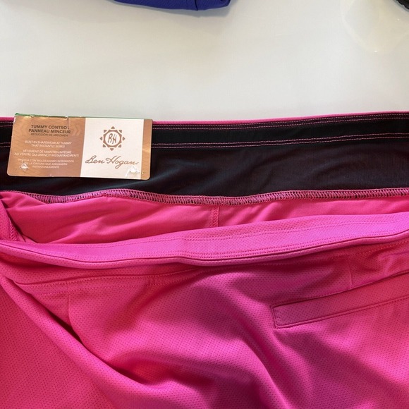 Ben Hogan 16" Tummy Control skort Bundle Of 2 Size Large Purple Pink Golf NWT - Picture 7 of 15